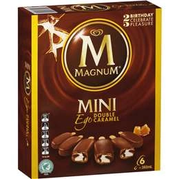 Magnum Ice Cream Ego Caramel 6pk 360ml