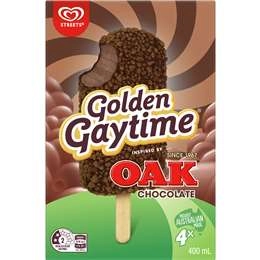 Streets Golden Gaytime Oak Chocolate  4 Pack