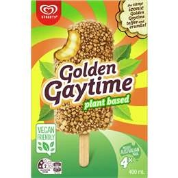 Streets Golden Gaytime Plant Based 4 Pack