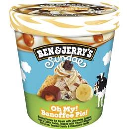 Ben & Jerry's Oh My! Banoffee Pie Ice Cream 427ml