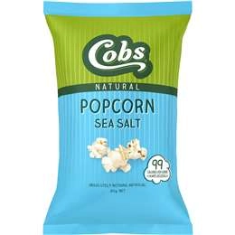 Cobs Popcorn Sea Salt Gluten Free 80g