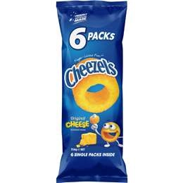 Cheezels Multipack 6pk 114g