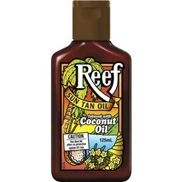 Reef Sun Tan Oil Coconut Oil  125ml