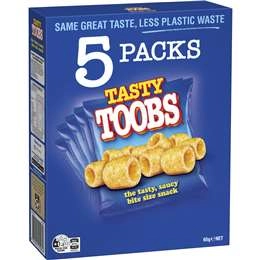 Tasty Toobs Multipack  5 Pack