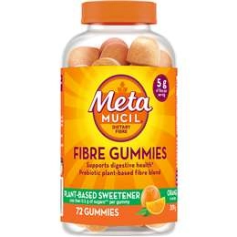 Metamucil Fibre Gummies For Digestive Health 72 Pack