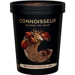 Connoisseur Ice Cream Belgian Chocolate 1l Tub