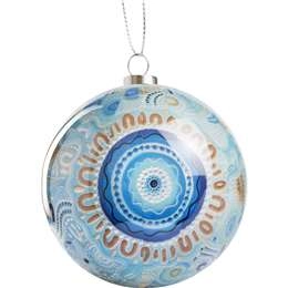 Chern'ee Sutton Christmas Bauble - Blue  Each