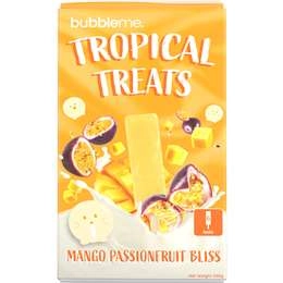 Bubbleme Tropical Treats Mango Passionfruit Bliss 6 Pack