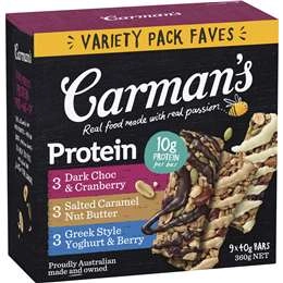 Carman's Protein Bars Variety 9 Pack