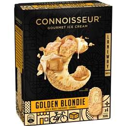 Connoisseur Golden Blondie Ice Cream 4 Pack