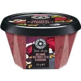 Red Rock Deli Balsamic Beetroot, Fetta & Cashews Dip 135g