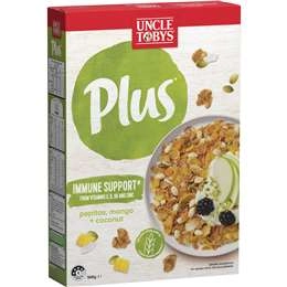 Uncle Tobys Plus Immune Support Cereal 565g