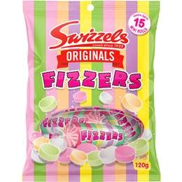 Swizzels Originals Fizzers 120g