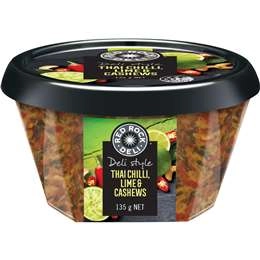 Red Rock Deli Thai Chilli, Lime & Cashews Lime & Cashews 135g