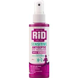 Rid Sensitive Antiseptic Bite Protection 100ml