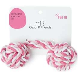 Oscar & Friends Double End Rope Dog Toy Each