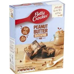 Betty Crocker Peanut Butter Brownie Mix  350g