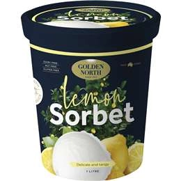 Golden North Lemon Sorbet  1l