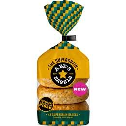 Abe's Bagels The Supergrain Bagels  360g