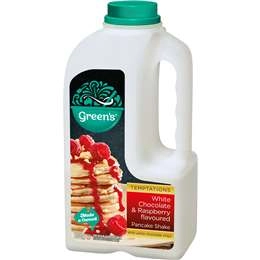 Green's Pancake Shake White Chocolate & Raspberry 300g