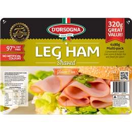 D'orsogna Leg Ham Shaved 4 Pack