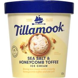 Tillamook Sea Salt & Honeycomb Toffee Ice Cream 457ml