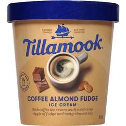 Tillamook Coffee Almond Fudge Ice Cream 457ml