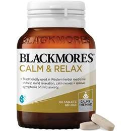 Blackmores Calm & Relax Tablets  60 Pack