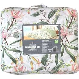 Inspire Comforter Set Queen Floral Each