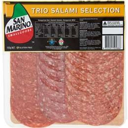 San Marino Trio Salami Selection  150g