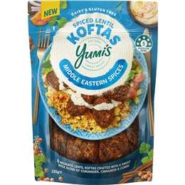 Yumi's Spiced Lentil Koftas Middle Eastern Spices 8 Pack