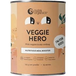 Nutra Organics Veggie Hero Nutritious Meal Booster 125g