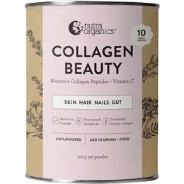 Nutra Organics Collagen Beauty Skin Hair Nails 120g