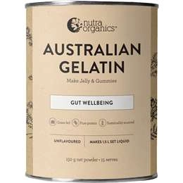 Nutra Organics Australian Gelatin Powder 150g