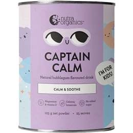 Nutra Organics Captain Calm Powder  125g