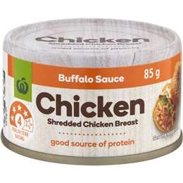 Woolworths Shredded Chicken Breast Buffalo Sauce 85g