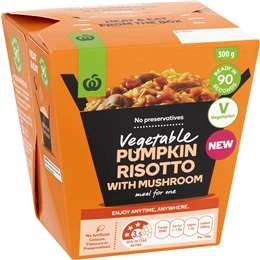 Woolworths Vegetable Pumpkin Risotto With Mushroom 300g