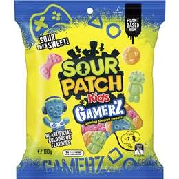 Sour Patch Kids Gamerz Gaming Shaped Lollies 190g