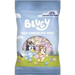 Bluey Milk Chocolate Eggs Easter Eggs 100g