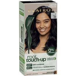 Clairol Root Touch Up Permanent 2 Black Hair Colour Each