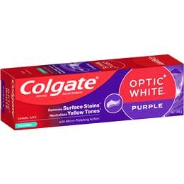 Colgate Optic White Purple Whitening Toothpaste 100g