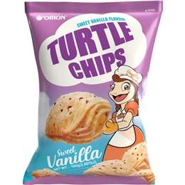 Orion Turtle Chips Sweet Vanilla 160g