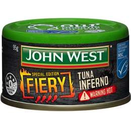 John West Fiery Inferno Tuna 95g