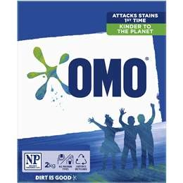 Omo Active Clean Washing Powder Front & Top Loader 2kg