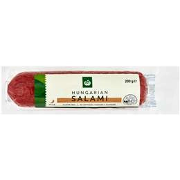 Woolworths Mild Hungarian Salami  200g