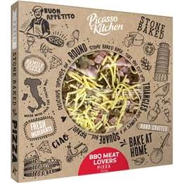 Picasso Kitchen Bbq Meat Lovers Pizza  600g