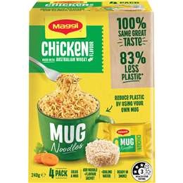 Maggi Mug Noodles Chicken Flavour 4 Pack