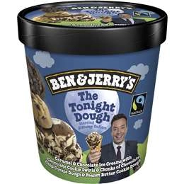 Ben & Jerry's Ice Cream Tub The Tonight Dough 458 Ml