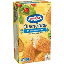 Birds Eye Oven Bake Fish Original Crumb Original Crumbed 1kg