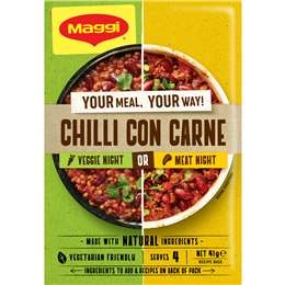 Maggi Dry Recipe Bases Your Meal Your Way Chilli Con Carne 41g